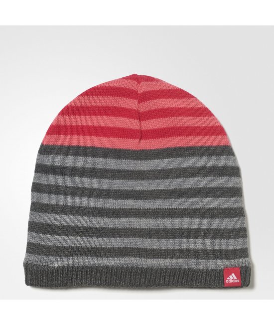 Adidas stripy beanie CD3012